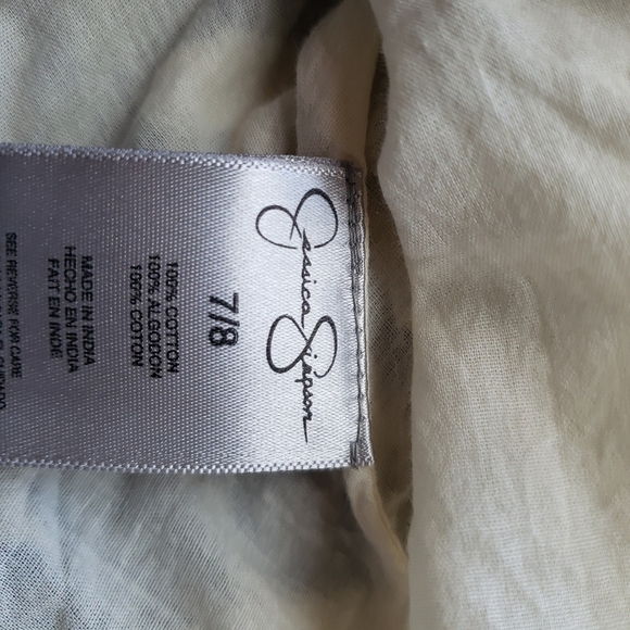 Jessica Simpson Archipelago Tribal Print Cut Out Back Dress 3/4 Size 7/8 - Picture 12 of 12